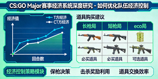CS:GO Major赛事经济系统深度研究 - 如何优化队伍经济控制